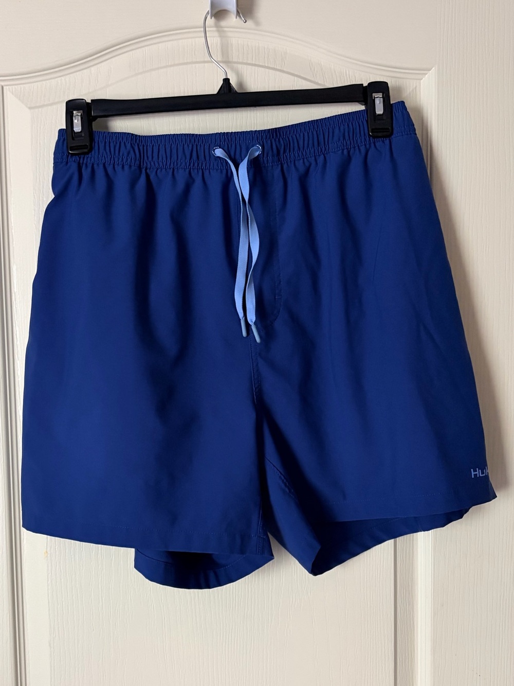 Huk Men's Pursuit Volley Swim Trunks Shorts, Royal Blue, size XXL